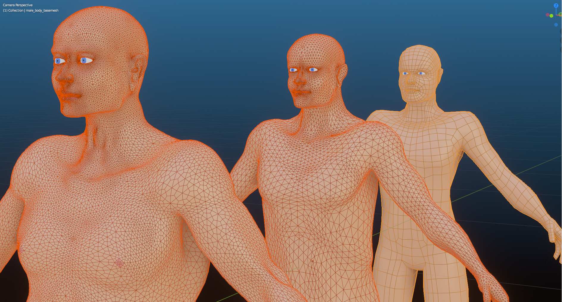 Male Base Mesh preview image 2